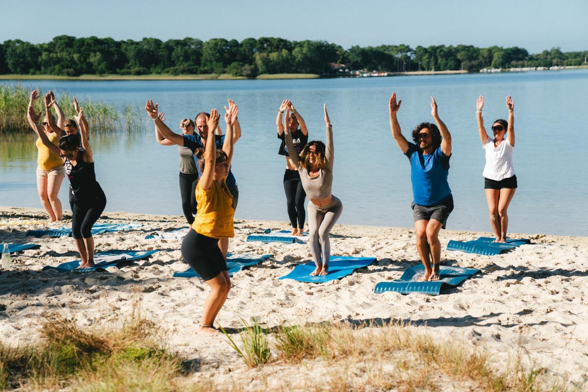 Camping Lou Broustaricq Sanguinet Bagian luar foto